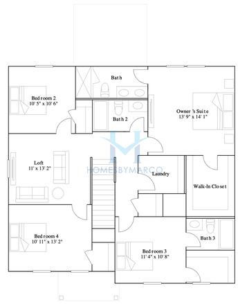 Oakland model in Peeksville Landing, Locust Grove, GA, built by Lennar
