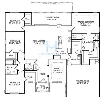 Photos of the 2239 model in the Bramlett Ridge subdivision in Dallas, GA