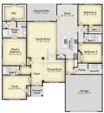 Photos of the 2620 model in the Carson's Walk subdivision in Macon, GA