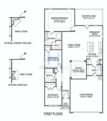 Photos of the 1522 model in the Magnolia Villas subdivision in Cornelia, GA