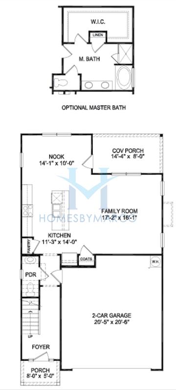 Photos of the 2121 model in the Habersham Meadows subdivision in Demorest, GA