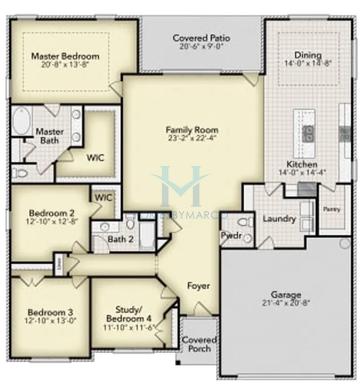 Photos of the 2505 model in the Carson's Walk subdivision in Macon, GA