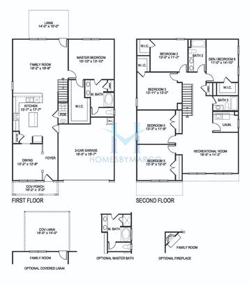Photos of the 3105 model in the Magnolia Villas subdivision in Cornelia, GA