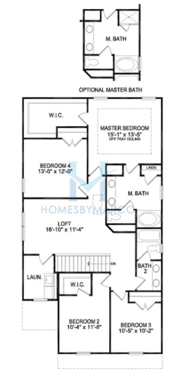 2408 model in Habersham Meadows, Demorest, GA, built by Adams Homes