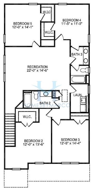 2709 model in Magnolia Villas, Cornelia, GA, built by Adams Homes