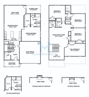 3030 model in Magnolia Villas, Cornelia, GA, built by Adams Homes