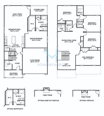 Photos of the 3030 model in the Magnolia Villas subdivision in Cornelia, GA