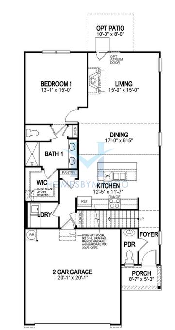 Photos of the Manning model in the Sherwood Manor subdivision in South Fulton, GA