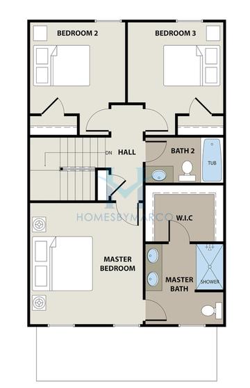 Photos of the Christine model in the The Cottages at East Lanier subdivision in Fayetteville, GA