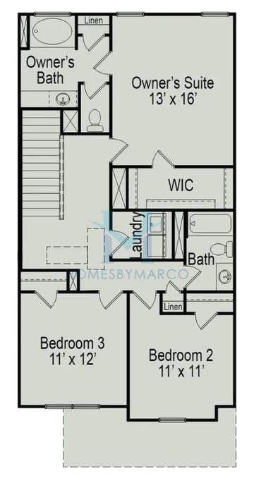 Manchester II model in Highland Crossing, Cartersville, GA, built by Smith Douglas Homes