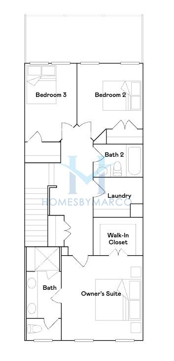 Lainston model in Forrest Crossing, Woodstock, GA, built by Lennar