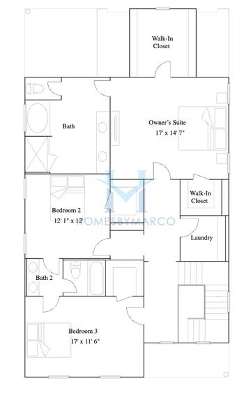 Callahan model in Forrest Crossing, Woodstock, GA, built by Lennar