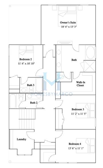 Bradley model in Forrest Crossing, Woodstock, GA, built by Lennar