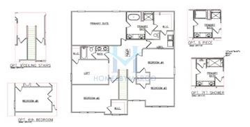 Avery model in Woodlands Preserve, Jackson, GA, built by Dream Finders Homes