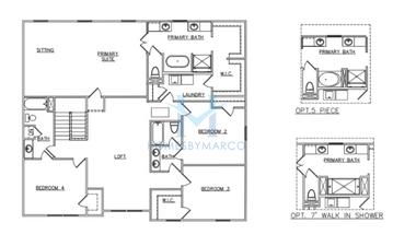 Walker model in Woodlands Preserve, Jackson, GA, built by Dream Finders Homes