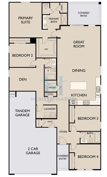 Photos of the Lilac model in the Sunset Farms subdivision in Tolleson, AZ