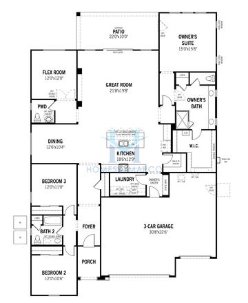 Photos of the Blush model in the Landmarke subdivision in San Tan Valley, AZ