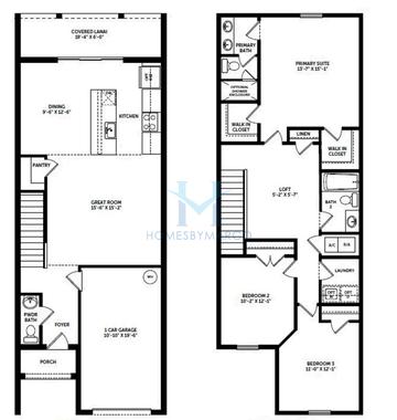 Photos of the Abbey model in the Delaney Reserve subdivision in DeLand, FL