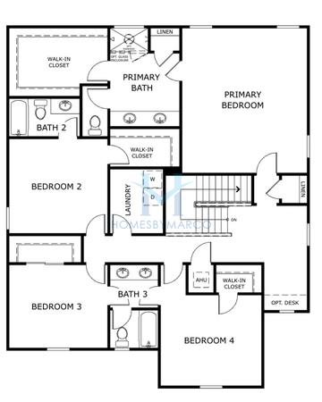 Lotus model in Cypress Bluff, Groveland, FL, built by Landsea Homes