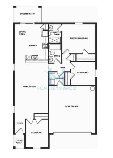 Photos of the Winterset model in the Peach Crossings subdivision in Winter Haven, FL