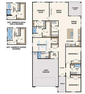 Photos of the Coronado model in the Reserve East subdivision in Flagler Beach, FL