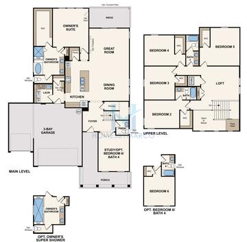 Photos of the Silver Maple model in the Reserve East subdivision in Flagler Beach, FL