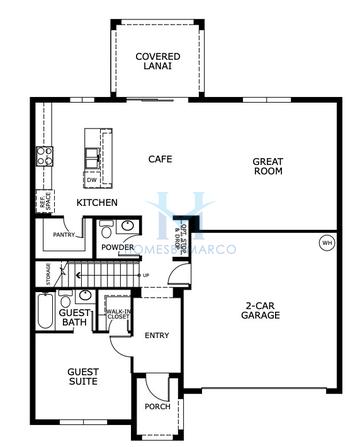 Photos of the Magnolia model in the Trinity Gardens subdivision in DeLand, FL