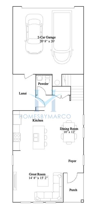 Sonora II model in Bronsons Ridge, Apopka, FL, built by Lennar