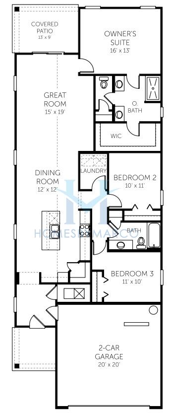Photos of the Ormewood model in the Amberly subdivision in Green Cove Springs, FL