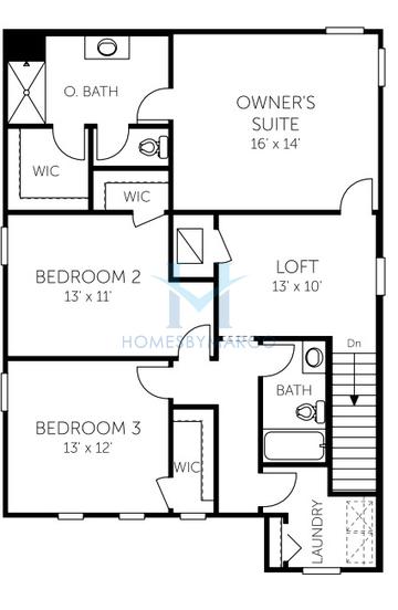 Thornton model in Cedar Creek, Jacksonville, FL, built by Dream Finders Homes