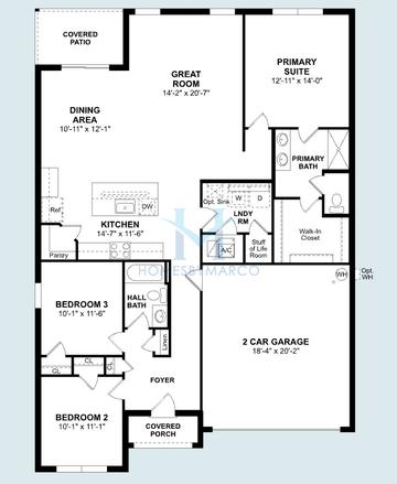Photos of the Daffodil IV model in the Marion Oaks subdivision in Ocala, FL