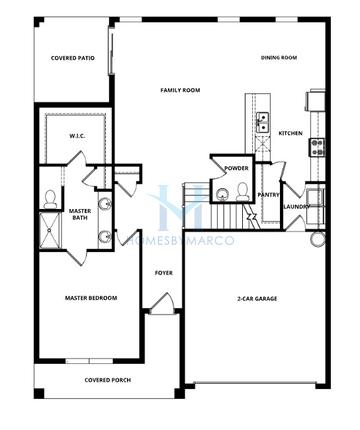 Photos of the Myrtle model in the Gum Lake Preserve subdivision in Lake Alfred, FL