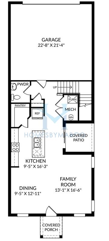Newcomb model in Spring Walk at The Junction, DeBary, FL, built by Stanley Martin Homes