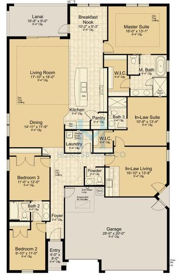Photos of the Raffaello model in the Hidden Ridge subdivision in New Port Richey, FL