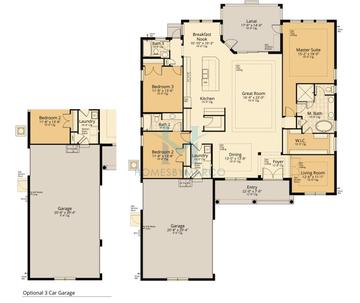 Photos of the Augusta model in the Hidden Ridge subdivision in New Port Richey, FL