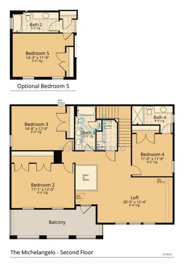 Michelangelo model in Hidden Ridge, New Port Richey, FL, built by Vitale Homes