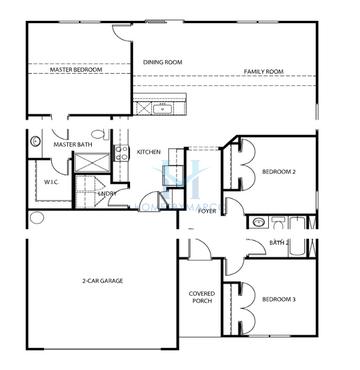 Photos of the Ashe model in the Ascot Woods subdivision in Charlotte, NC