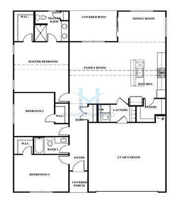 Photos of the Cary model in the Ascot Woods subdivision in Charlotte, NC