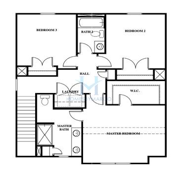 Photos of the Carolina model in the Country Walk subdivision in Round Lake Beach, IL