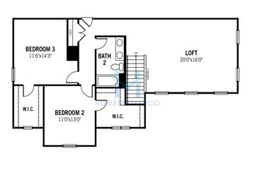 Eldorado model in Blair Place, Monroe, NC, built by Mattamy Homes