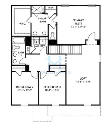 Photos of the Rockwell model in the Buffalo Ridge subdivision in Newton, NC