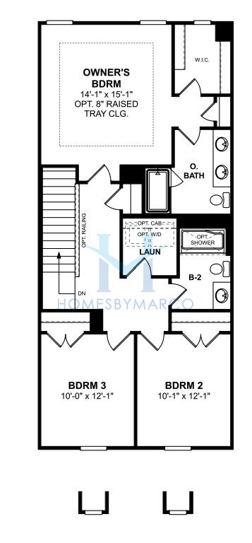Photos of the Wylie II model in the Canterbury Station subdivision in Wingate, NC