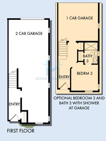 Remely model in Central Living at Craig, Charlotte, NC, built by David Weekley Homes
