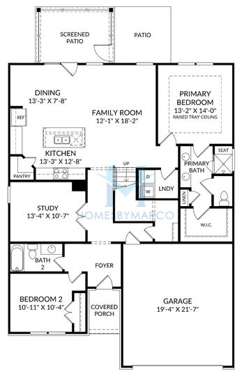Photos of the Bancroft model in the The Retreat at Laurelbrook subdivision in Sherrills Ford, NC