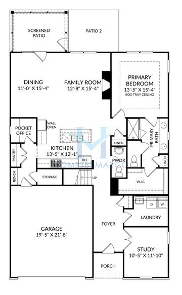 Photos of the Garland model in the The Retreat at Laurelbrook subdivision in Sherrills Ford, NC