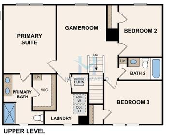 Photos of the Davidson model in the The Pines at Stoney Point subdivision in Lexington, NC