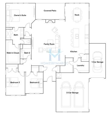 Grayson model in Riverbend North, Bonaire, GA, built by Lennar