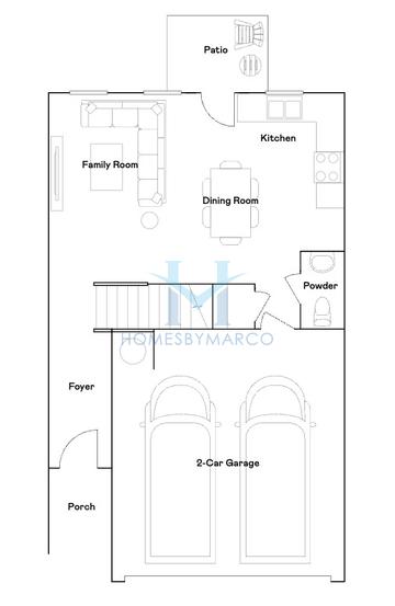 Banneker model in Milledge Commons, Milledgeville, GA, built by Lennar