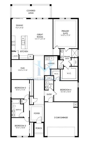 Photos of the Modena model in the Ridgehaven subdivision in Ormond Beach, FL