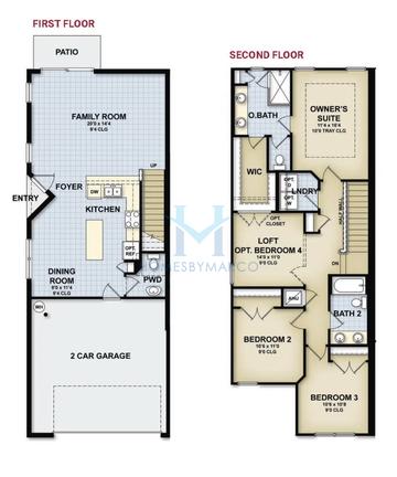 Photos of the Reagan model in the Liberty Station subdivision in Orange City, FL